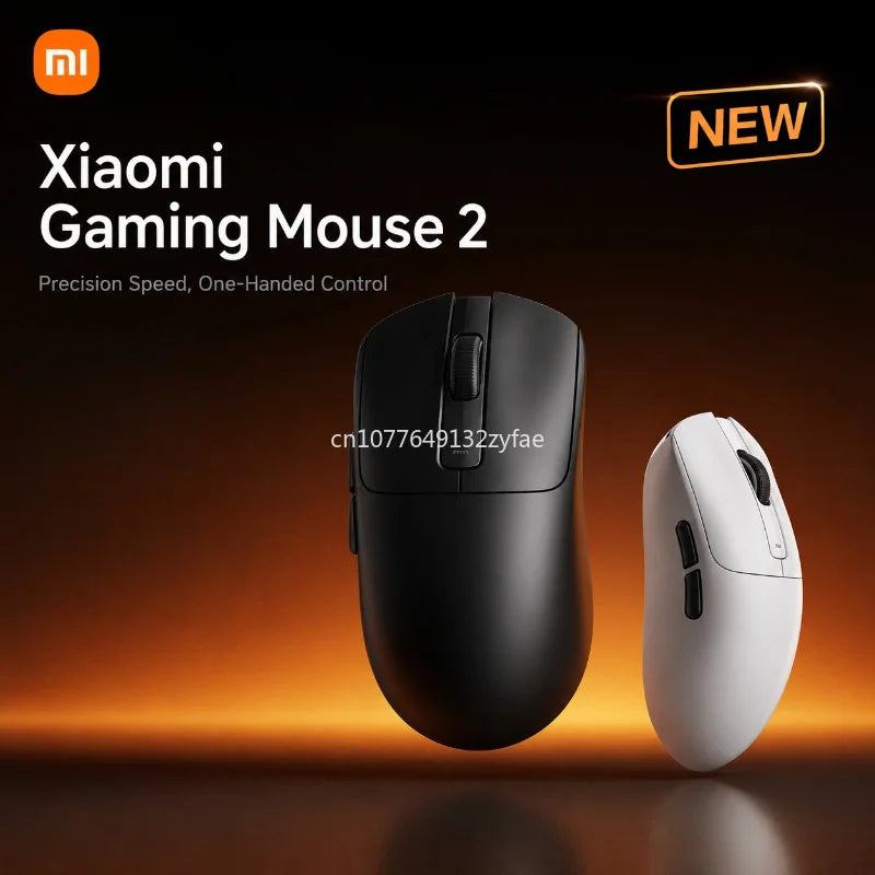 Xiaomi Gaming Mouse 2 Wireless Bluetooth 3-Mode Mouse  Major Game Mouse Laptop Notebook Office Game Portable 5-Speed Dpi Gift