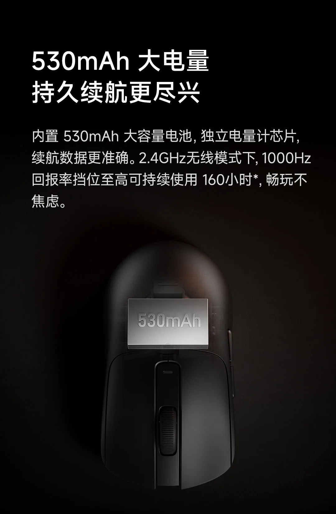 Xiaomi Gaming Mouse 2 Wireless Bluetooth 3-Mode Mouse  Major Game Mouse Laptop Notebook Office Game Portable 5-Speed Dpi Gift