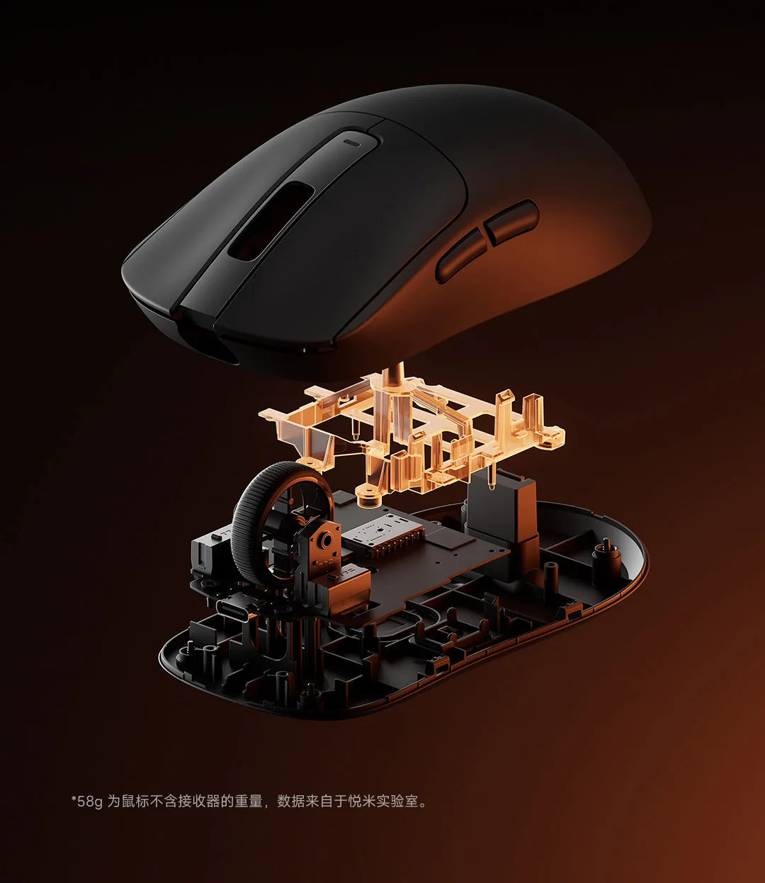 Xiaomi Gaming Mouse 2 Wireless Bluetooth 3-Mode Mouse  Major Game Mouse Laptop Notebook Office Game Portable 5-Speed Dpi Gift