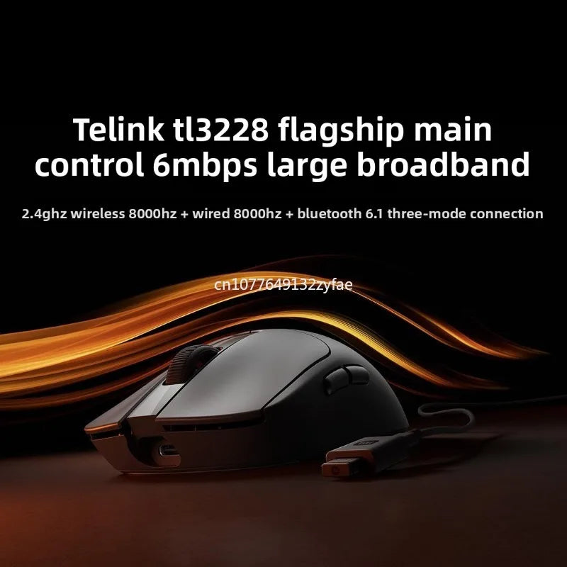 Xiaomi Gaming Mouse 2 Wireless Bluetooth 3-Mode Mouse  Major Game Mouse Laptop Notebook Office Game Portable 5-Speed Dpi Gift
