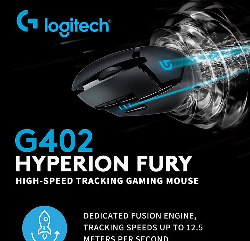 Logitech G402/G305 Wireless gaming mouse,power-saving, portable,lightweight,low-latency for e-sports, suitable for PUBG and MOBA
