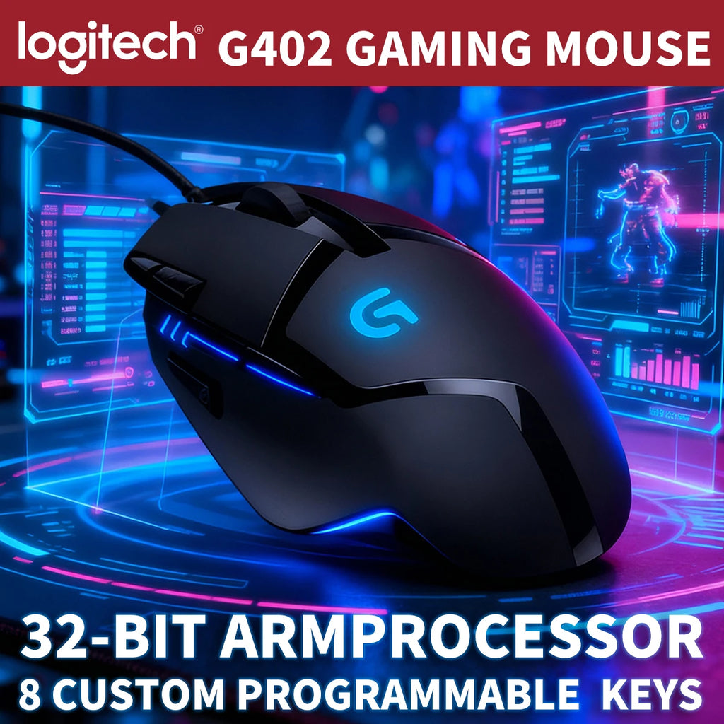 Logitech G402/G305 Wireless gaming mouse,power-saving, portable,lightweight,low-latency for e-sports, suitable for PUBG and MOBA